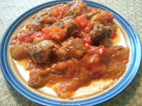 mango chile meatballs